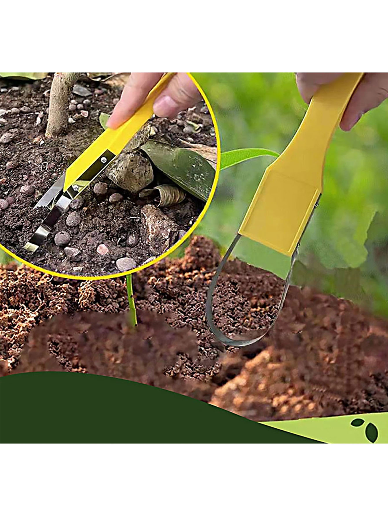 Weed Puller - Penyiang Gulma Manual Plastik Tahan Lama