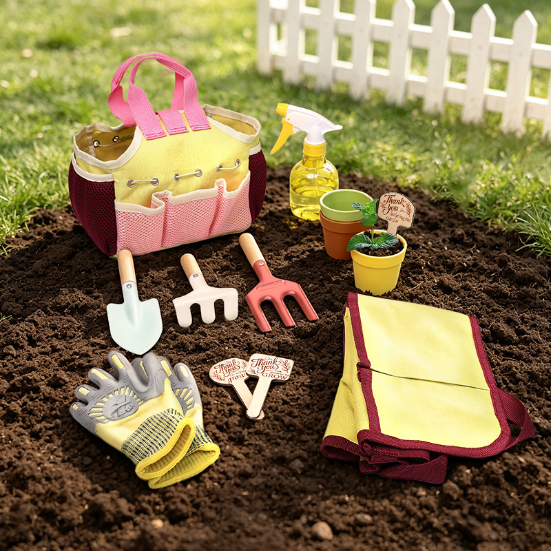 Gardening Tools Toys - Set Alat Berkebun Anak-anak, Mainan Berpura-pura