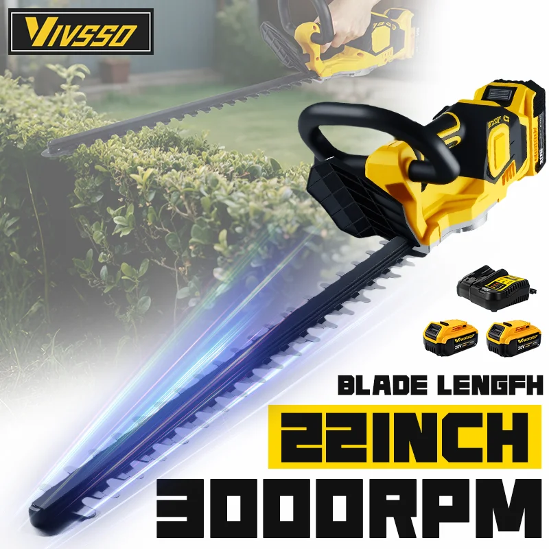 Gardening Tools Basic - Pemangkas Rumput Listrik Tanpa Kabel VIVSSO,