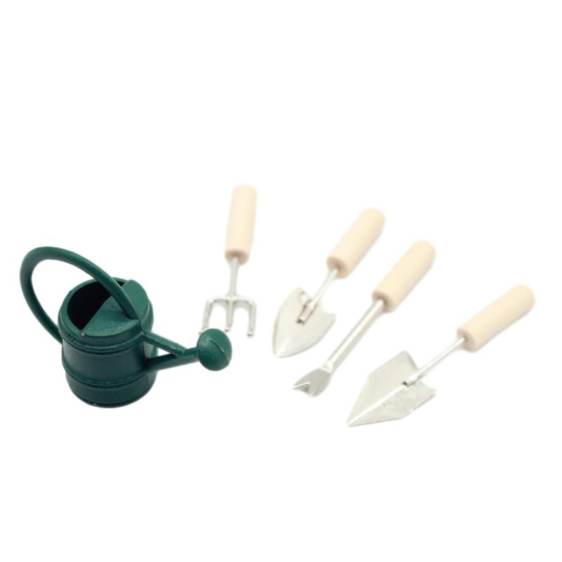 Gardening Tools Shovel - 1:12 miniatur rumah boneka alat Taman