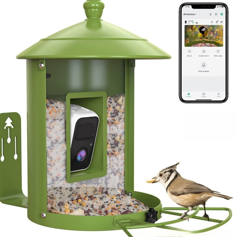 Gardening Tools With Definition - Pengumpan burung cerdas AI dengan kamera