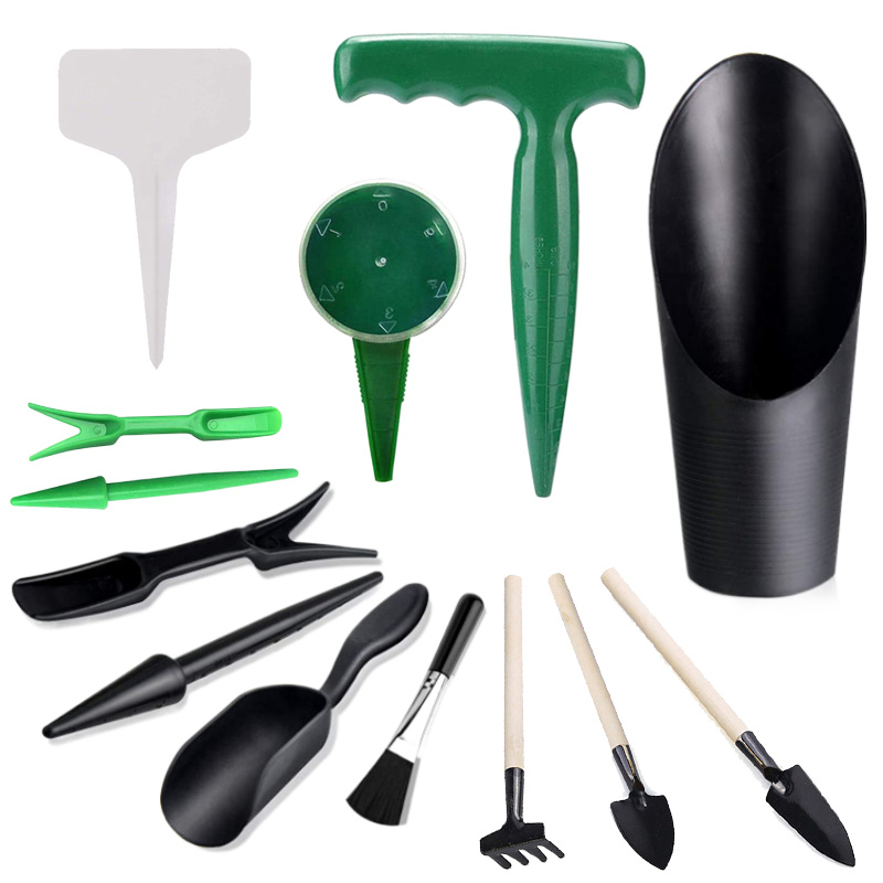 Gardening Tools Brands - Set alat berkebun Mini, papan Label