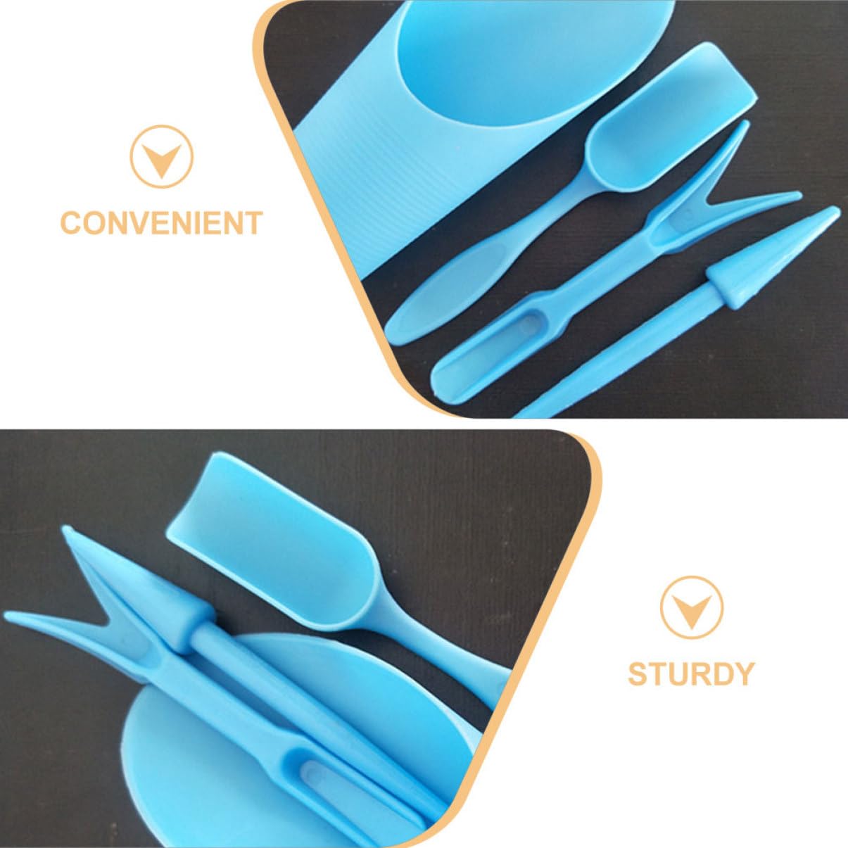 4 buah/set, ember plastik taha - Gardening Tools Shovel ulasan dan harga