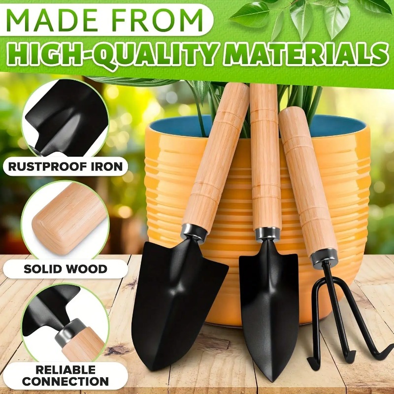 3 Buah/1Set Set Alat Berkebun  - Gardening Tools Shovel ulasan dan harga