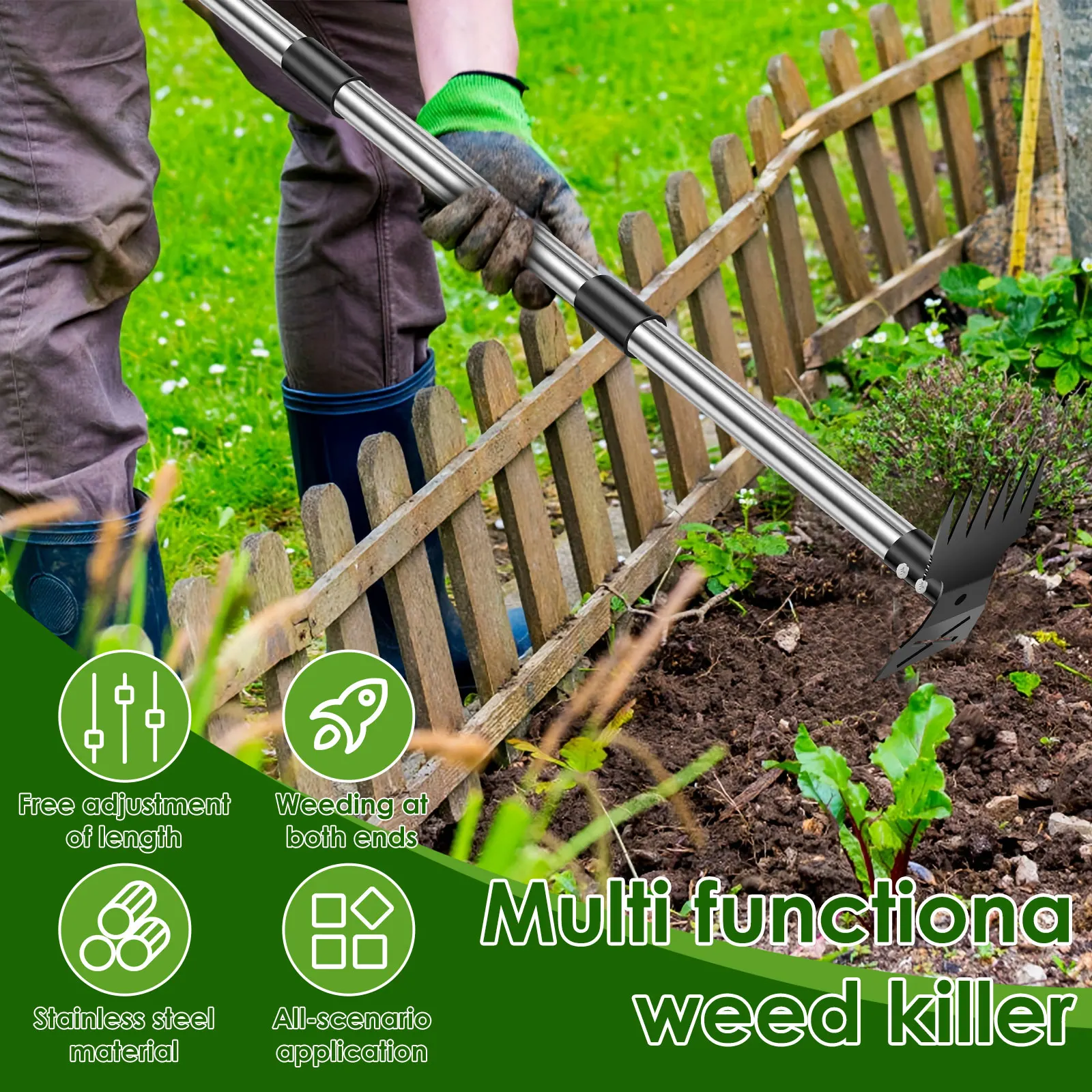 Alat Pencabut Rumput Taman dar - Weed Puller ulasan dan harga