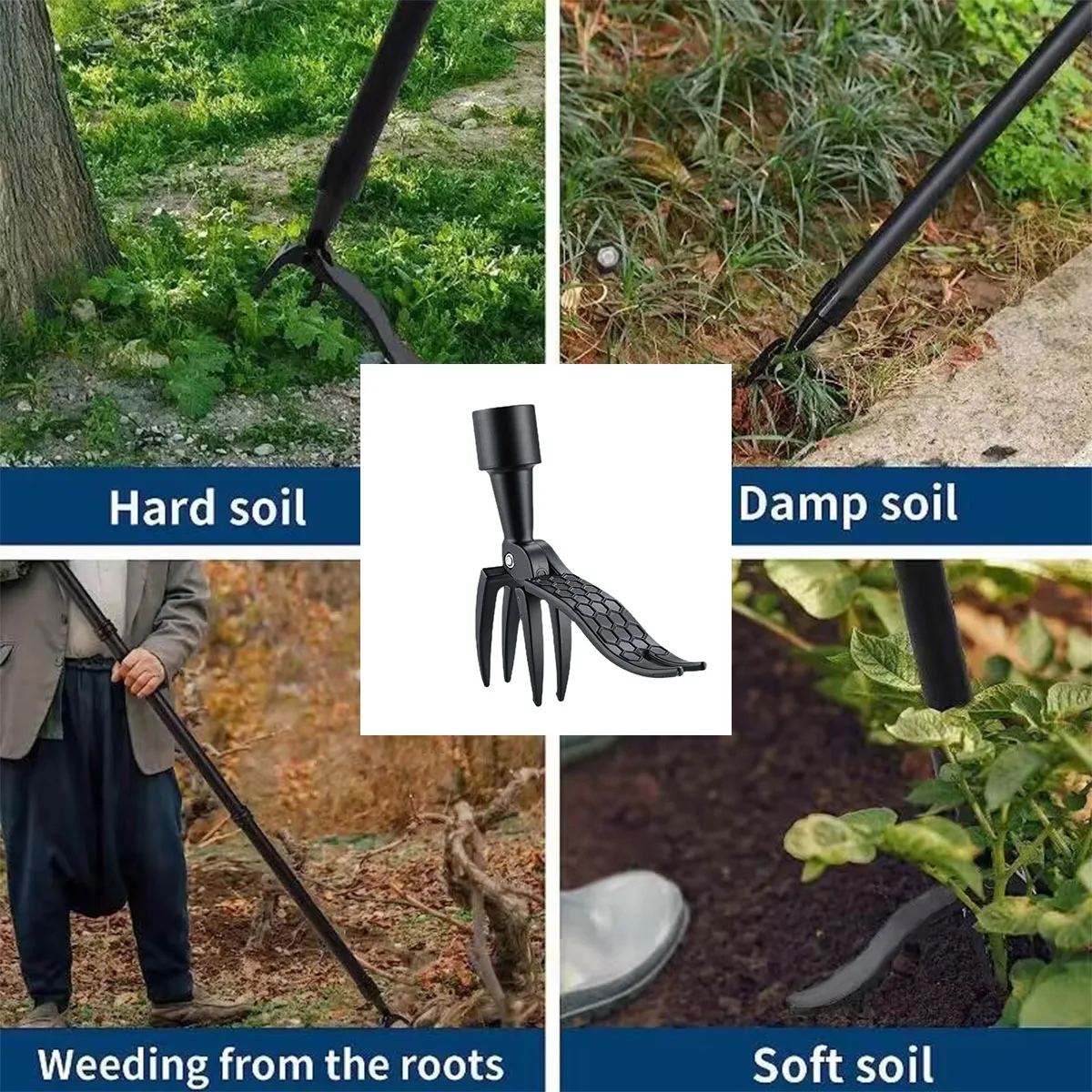 Alat Penyiang Gulma Tipe Cakar - Weed Puller ulasan dan harga
