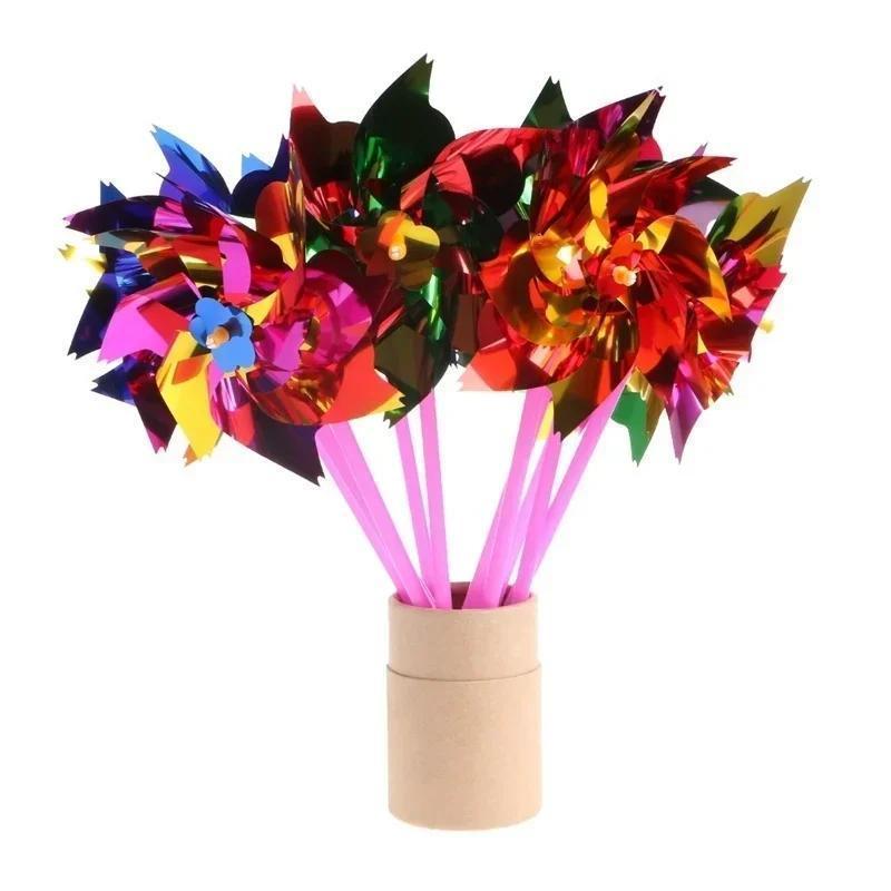 6 buah kincir angin plastik Pi - Gardening Tools Toys ulasan dan harga