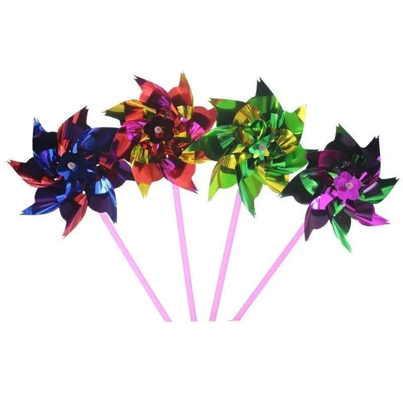 6 buah kincir angin plastik Pi - Gardening Tools Toys ulasan dan harga