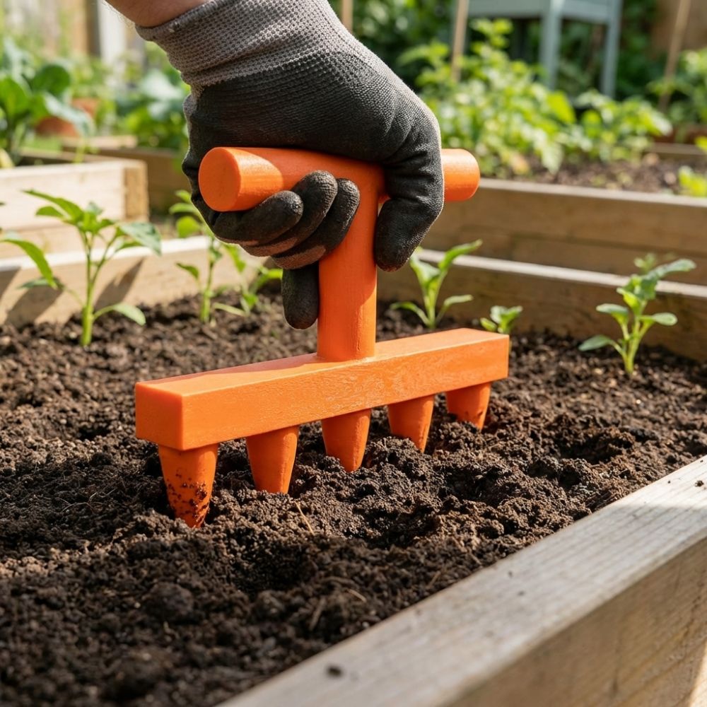 Alat Penanam Tanaman Plastik 5 - Garden Row Marker ulasan dan harga