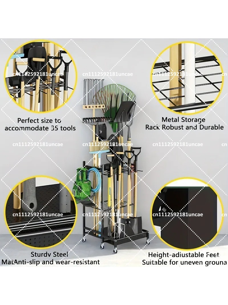 Organizer Peralatan Kebun, Rak - Gardening Tools Shovel ulasan dan harga