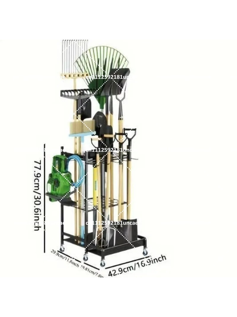 Organizer Peralatan Kebun, Rak - Gardening Tools Shovel ulasan dan harga