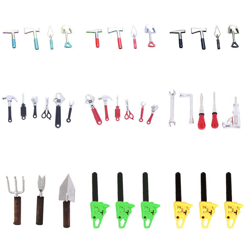 3/4/5/6 Buah Miniatur Rumah Bo - Gardening Tools Toys ulasan dan harga