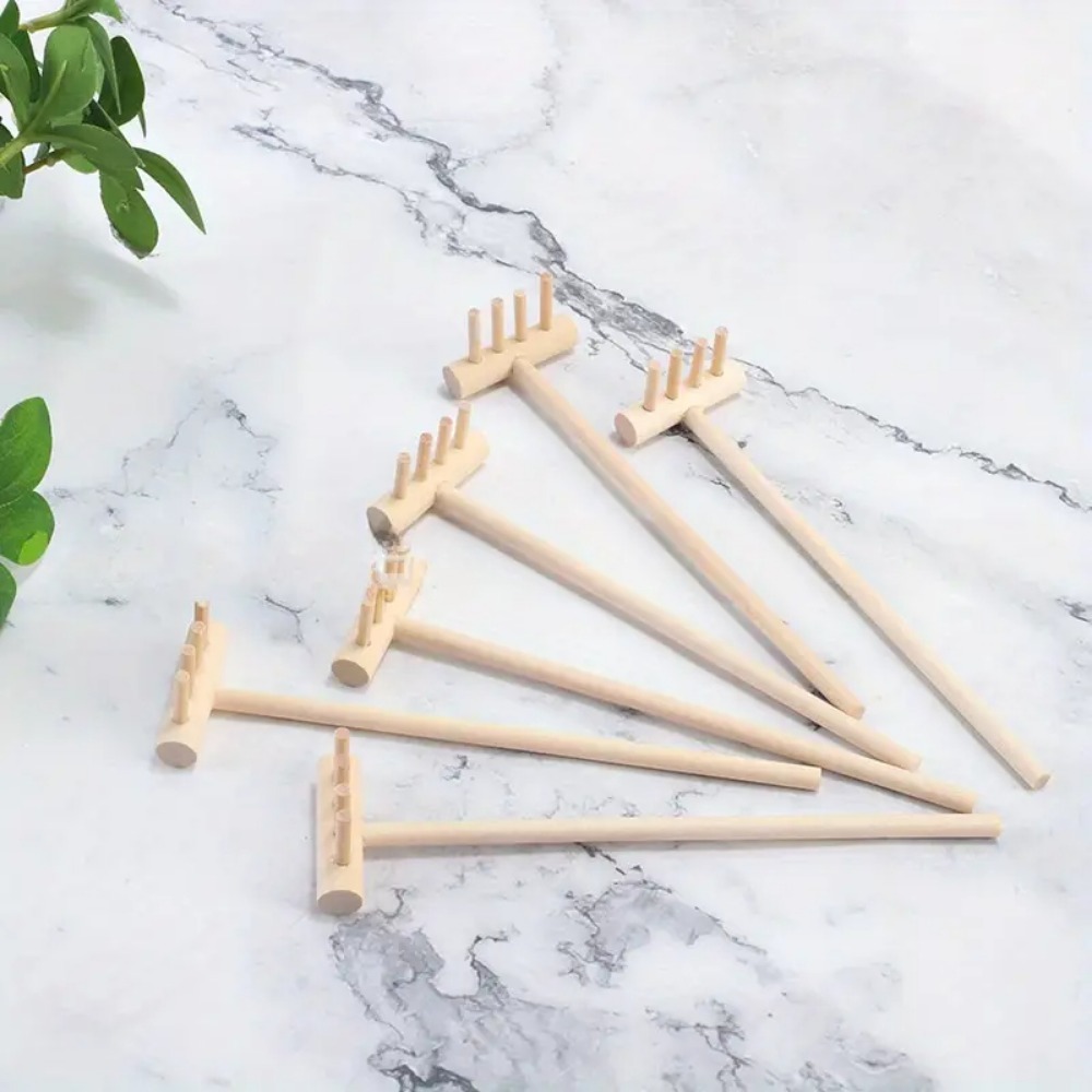 6 Buah Set Garu Bambu Mini unt - Gardening Tools Japan ulasan dan harga