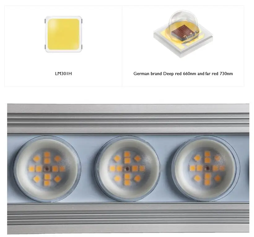 Lampu tanaman LED strip spektr - Led Grow Light ulasan dan harga