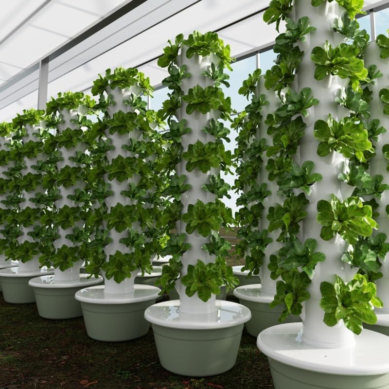 Menara Hidroponik Vertikal Aer - Gardening Tools Plastic ulasan dan harga